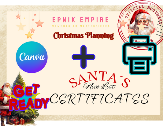 Personalized Santa Certificate